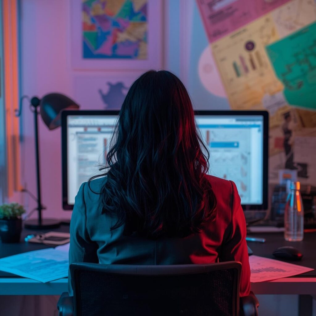 Running a Massive Transformation Project Without Losing Your Mind (or Yourself) woman at work